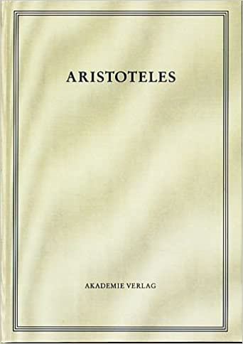 Aristoteles - Opuscula I