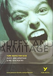 Duffy and Armitage & Pre-1914 Poetry