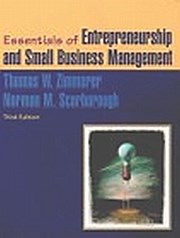 Essentials of Entrepreneurship and Small Business Management (3rd edition)