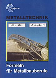 Metalltechnik, Formeln für Metallbauberufe