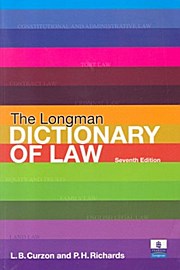 The Longman Dictionary of Law