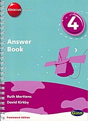 Abacus Evolve Year 4/P5 Answer Book Framework Edition