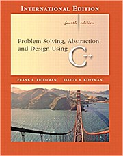 Problem Solving, Abstraction and Design Using C++ [Taschenbuch] by Koffman, E...