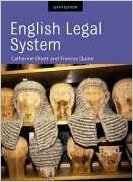 English Legal System [Taschenbuch] by Elliott, Catherine; Quinn, Francis