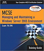 McSa/MCSE Managing & Maintaining a Windows Server 2003 Environment Training G...