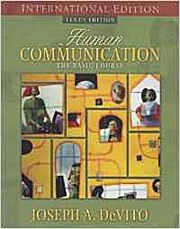 Human Communication: The Basic Course [Taschenbuch] by DeVito, Joseph A.