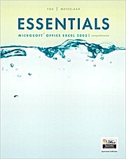 Essentials: Microsoft Excel 2003 Comprehensive by Fox, Marianne B.; Metzelaar...