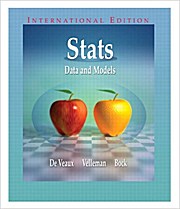Introduction to Statistics: Data and Models by Velleman, Paul F.; Veaux, Rich...
