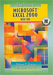 Exploring Microsoft Excel 2000 With Vba by Grauer, Robert T.; Barber, Maryann