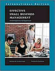 Effective Small Business Management: an Entrepreneurial Approach [Taschenbuch...
