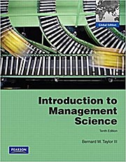 Introduction to Management Science Plus Companion Website Access Card by Tayl...