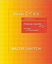 Visual C++ 6.0 Companion, Finished Good by Savitch, Walter J.