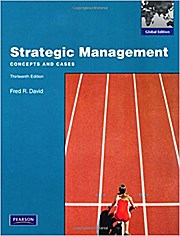 Strategic Management with MyManagementLab by David, Fred R.