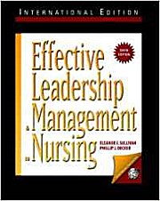 Effective Leadership and Management in Nursing [Taschenbuch] by Sullivan, Ele...