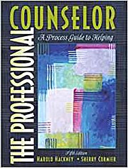 The Professional Counselor: A Process Guide to Helping by Hackney, Harold; Co...