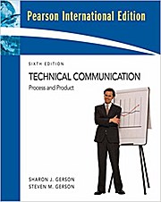 Technical Communication: Process and Product by Gerson, Sharon; Gerson, Steven
