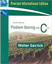 Problem Solving with C++ by Savitch, Walter J.