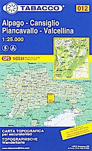 Alpago, Cansiglio, Piancavallo, Valcellina 1:25.000
